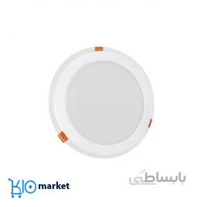چراغ پنلی SMD توکار ۴۲ وات دایره ای پارس شعاع توس مدل گلاریس