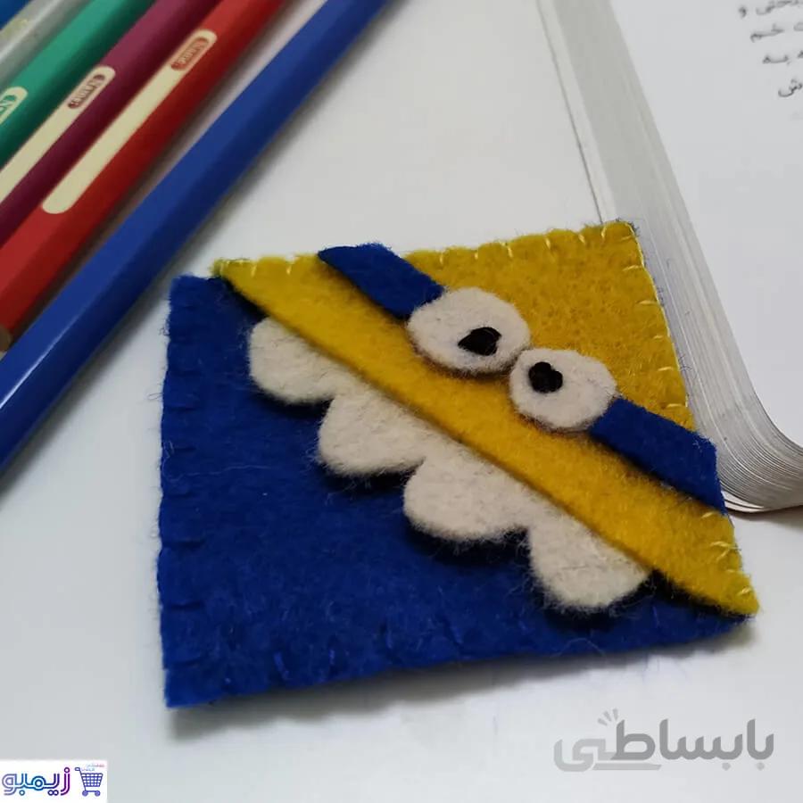 نشانگر کتاب مینیون نمدی