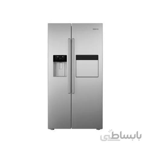 یخچال فریزر ساید بای ساید بکو مدل GN162420 ا Beko GN162420X Side By Side Refrigerator