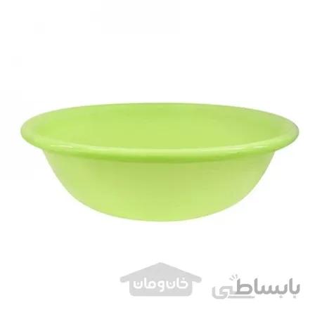 تشت حمام پلاستیکی ۳۰/۱ LEAF (رنگ سبز )(ساخت ‌ژاپن)