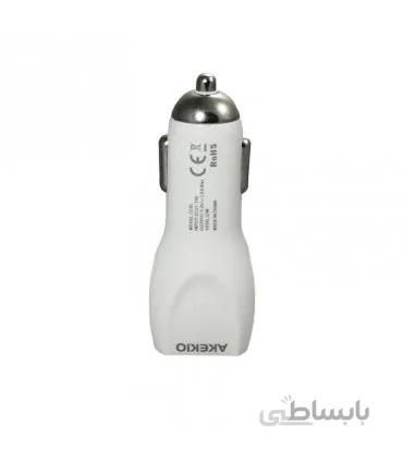 شارژر فندکی آککیو مدل CC01 همراه با کابل آیفون