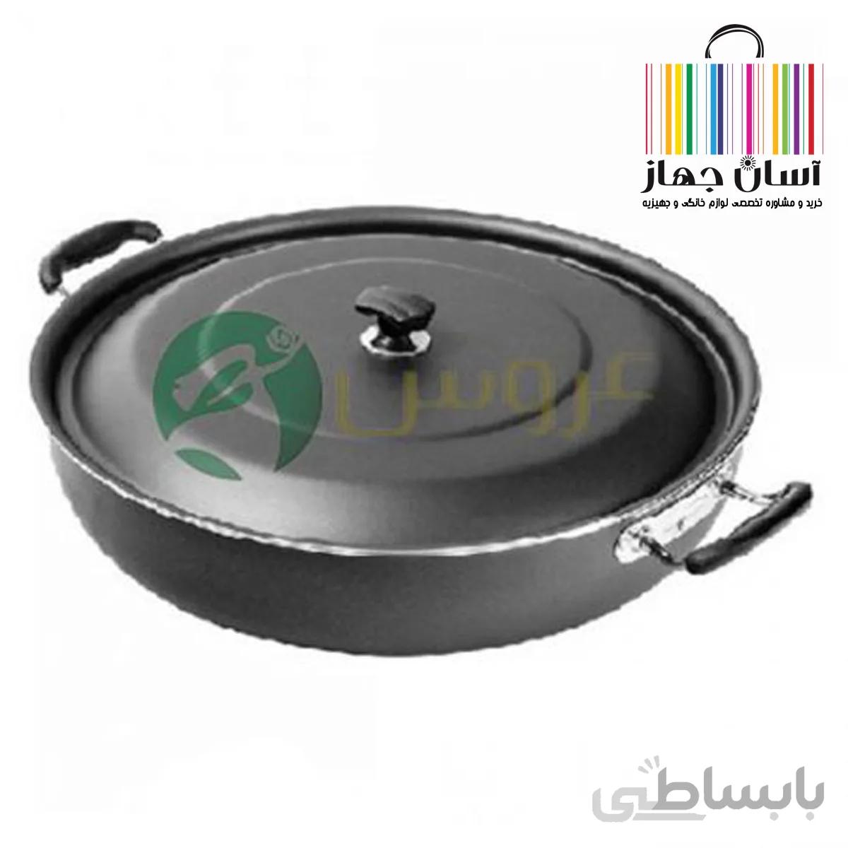 تابه سایز 54 دو دسته درب فلزی عروس