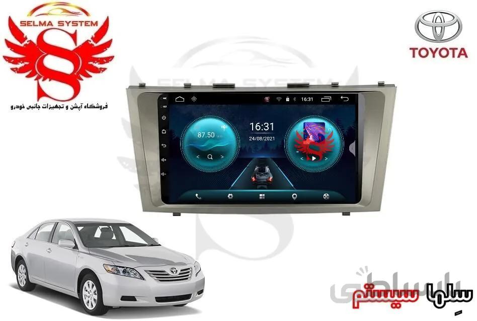 مانیتور فابریک اندروید کمری برند وینکا مدل RS855 سری +S400 پلاس