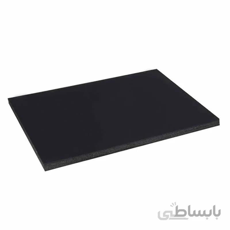 فوم برد مغزمشکی 30x40cm کره 3mm مشکی