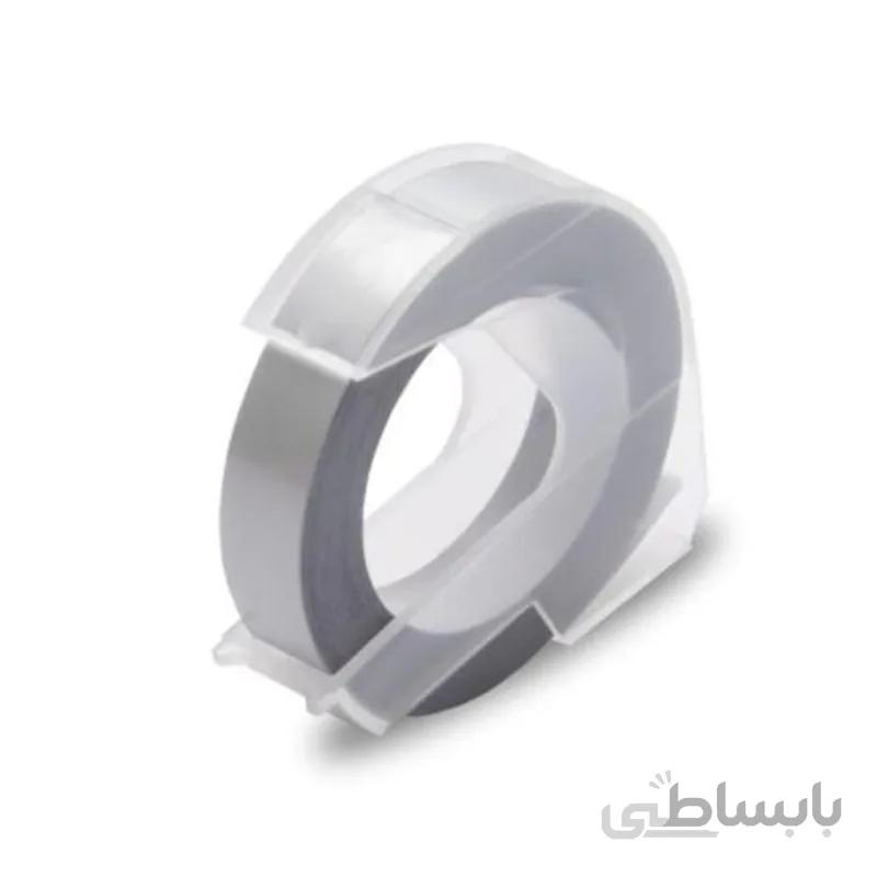 لیبل نواری نقره ای دایمو 3 متری