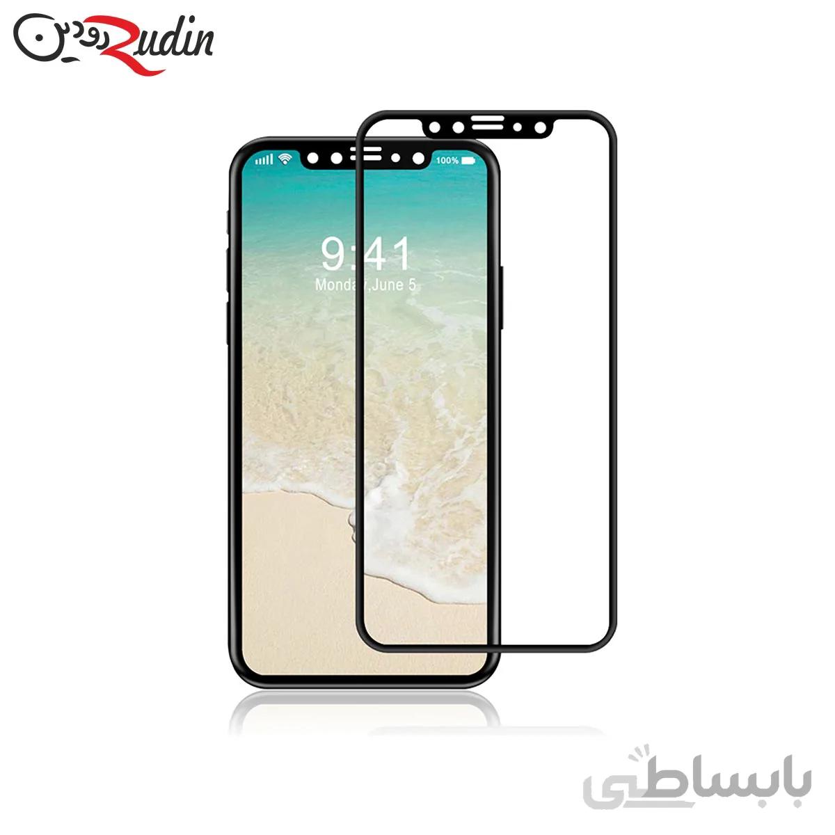 گلس 3d مناسب برای گوشی apple iphone x