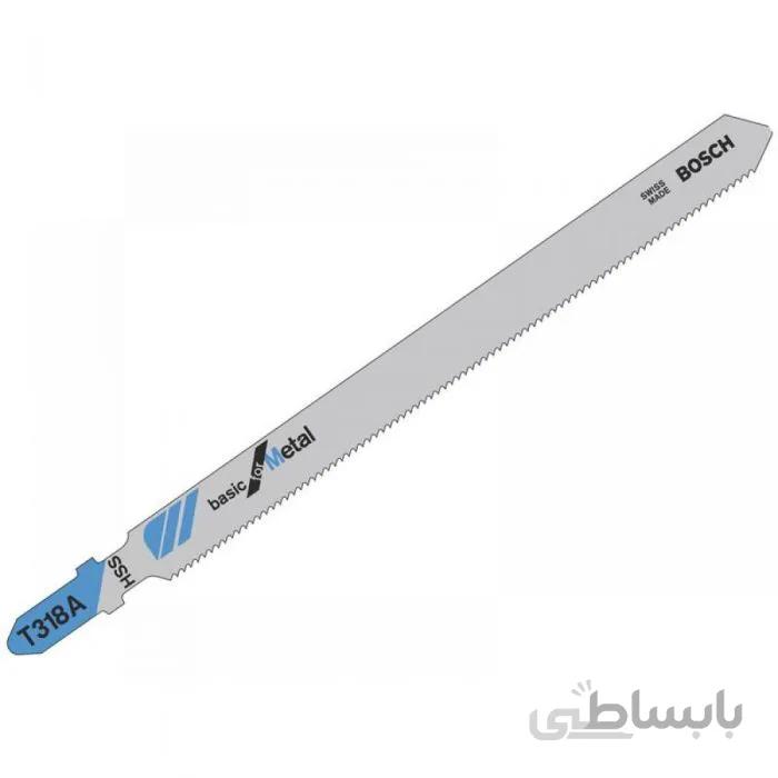 تیغه اره عمود بر آهن بلند بوش 132 میلیمتری بسته 5 عددی مدل T 318 A