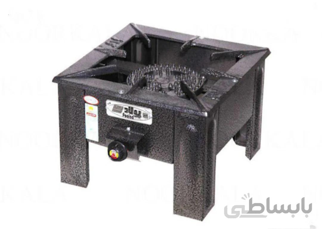 اجاق گاز حیاطی ۳۰×۳۰ تک شعله میلان گاز