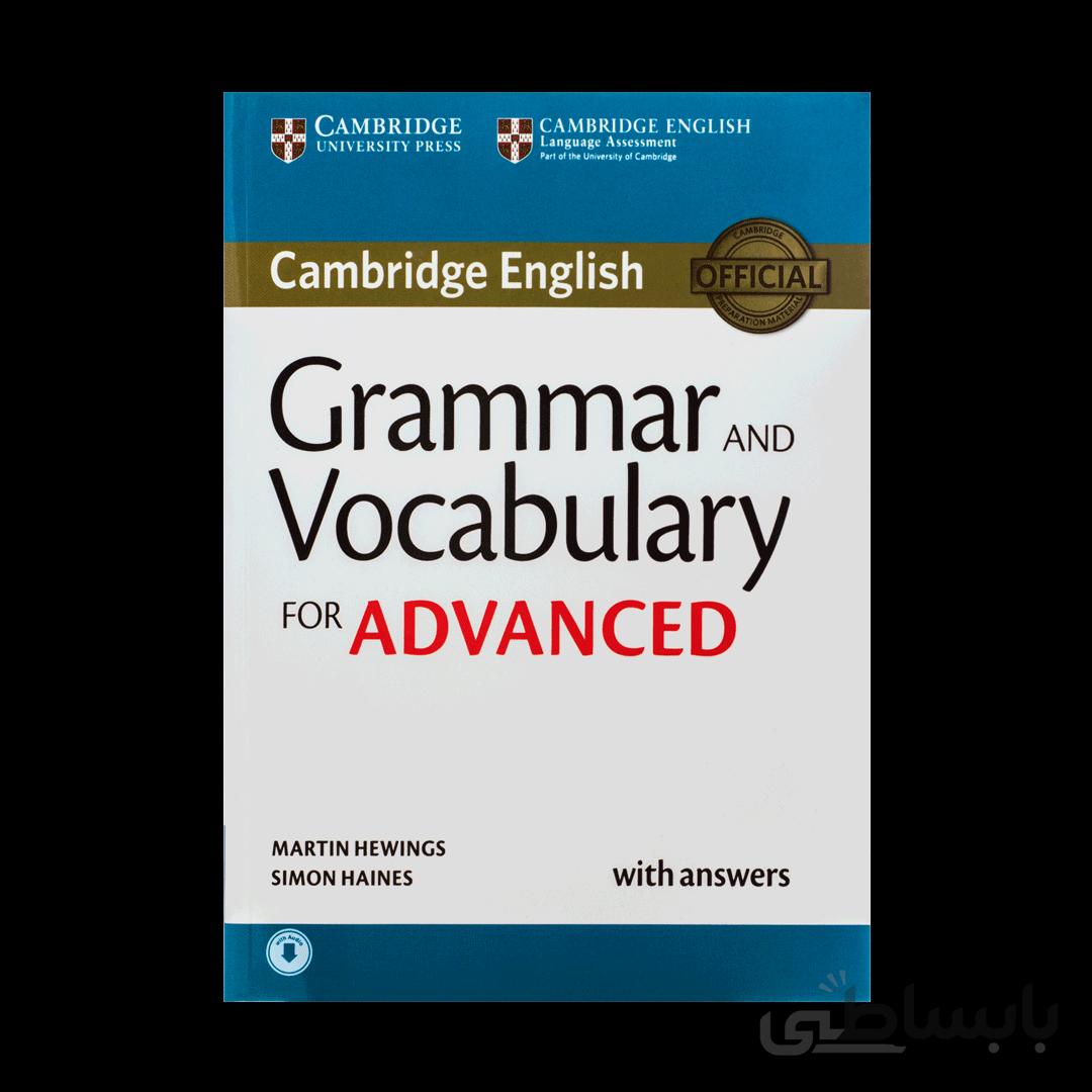 Grammar and Vocabulary for Advanced ا Grammar and Vocabulary for Advancedخرید کتاب زبان، فروشگاه کتاب زبان