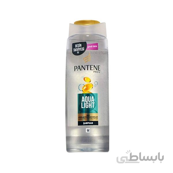 شامپو پنتن مناسب موهای نازک و مستعد چربی مدل AQUA LIGHT حجم 400 میل ا PANTENE