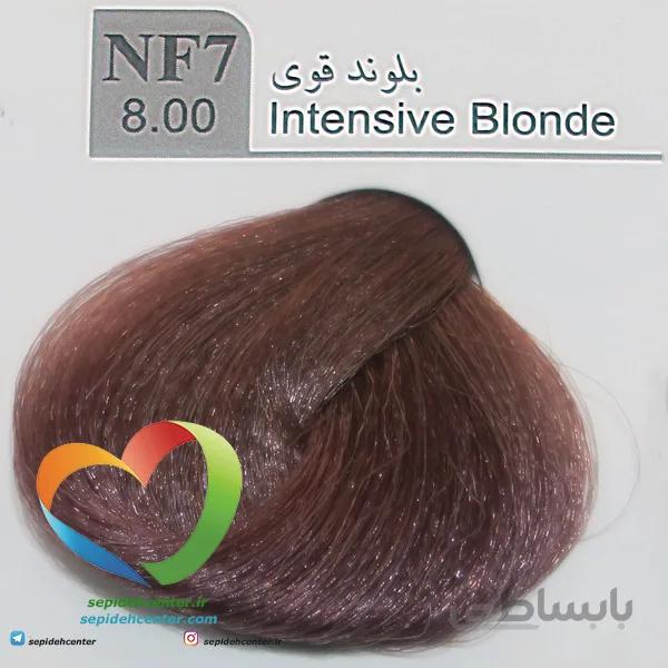 رنگ موی لاکچری دوپیر مدل NF7 (8.00) بلوند قوی 100 میل | Dupier Hair Color