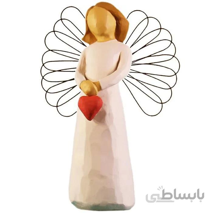 مجسمه امین کامپوزیت مدل فرشته انتظار کد 24/1
