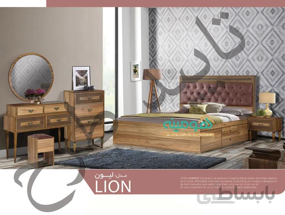 سرویس خواب دونفره مدل لیون