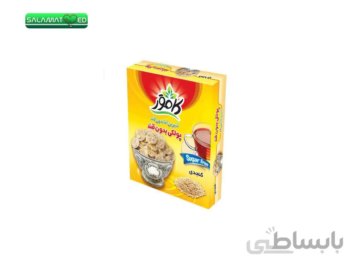 پولکی کنجدی بدون قند