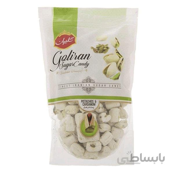شکرپنیر پسته ای هل دار زیپدار - 500 گرم