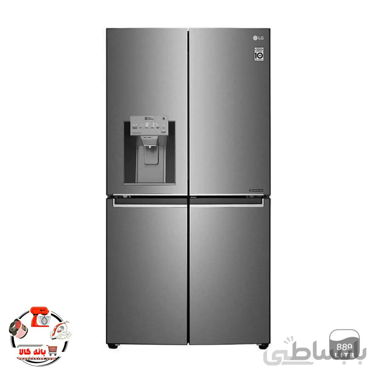یخچال فریزر ساید بای ساید ال جی مدل J34 ا LG Side by Side Refrigerator J34
