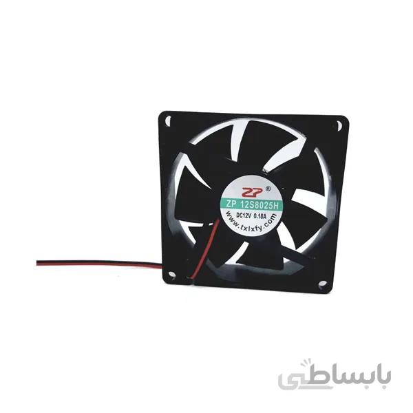 فن 12V سایز 8x8x2.5