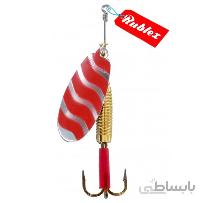 لانسه ولتیک نقره ای قرمز 12 گرم سایز 6