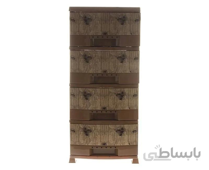 دراور لارج 4طبقه bl طرح چوب هوم کت