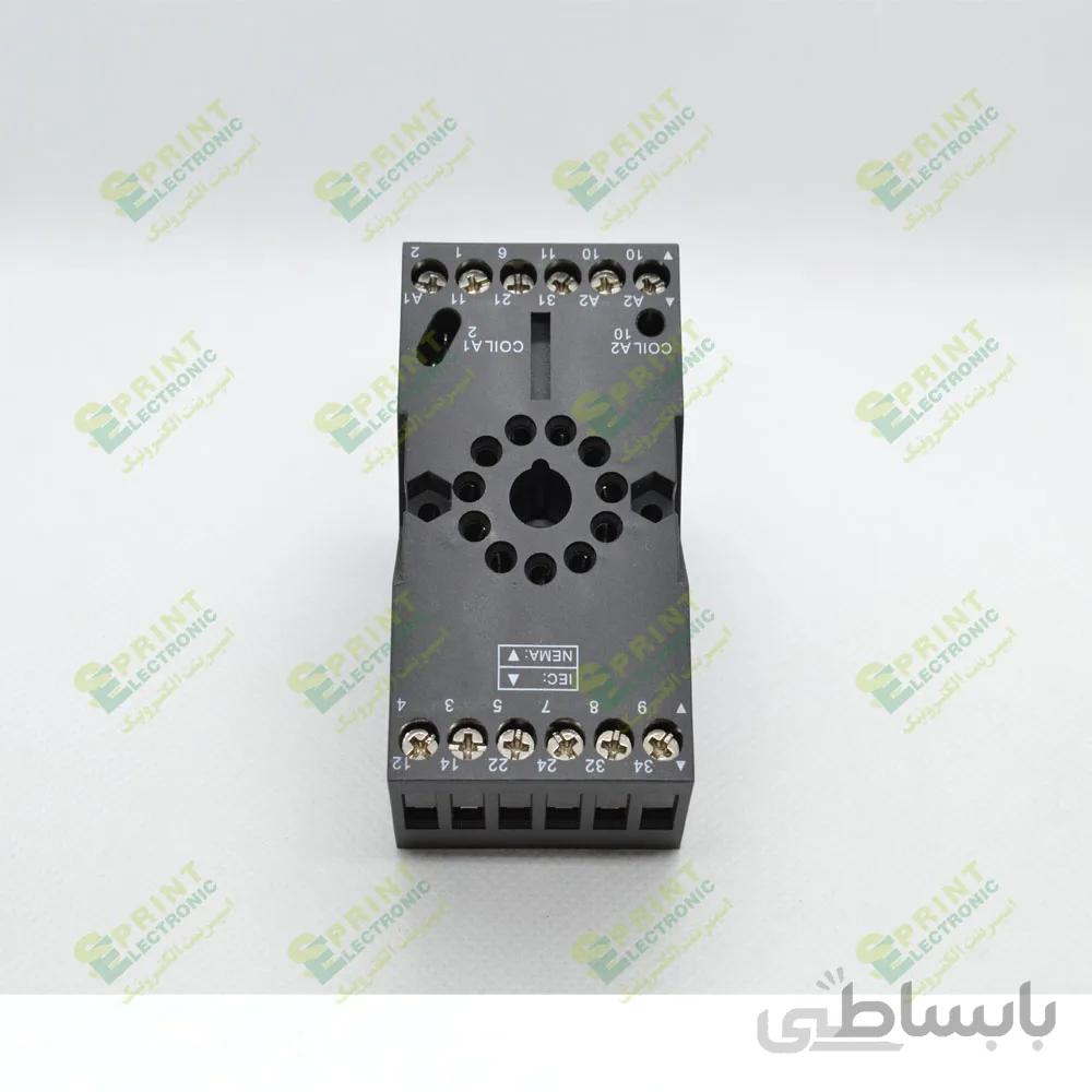 سوکت رله ریلی گرد11 پایه 14FF-3Z-C4
