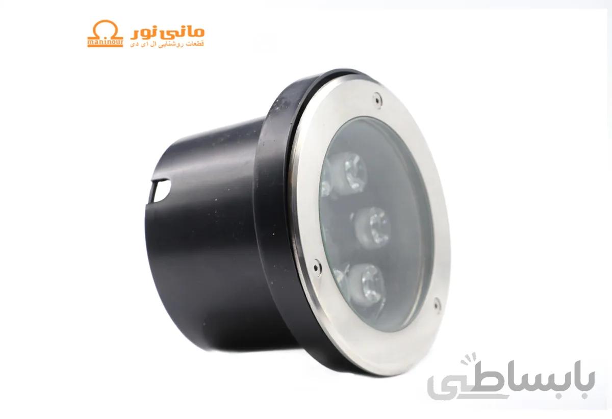 چراغ استخری دفنی 6 وات قطر 15 سانتی