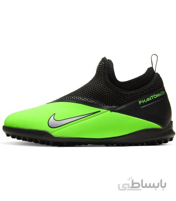 کفش استوک ریز چمن مصنوعی سایز کوچک Nike JR PHANTOM VSN 2 ACADEMY DF TF CD4078-306