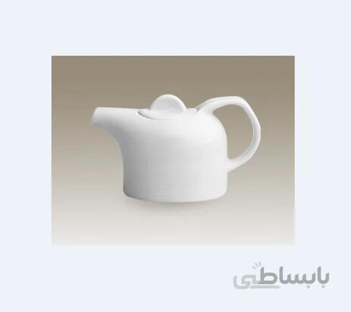 قوری 3 فنجان چینی زرین ایران سری هتلی (1عددی)