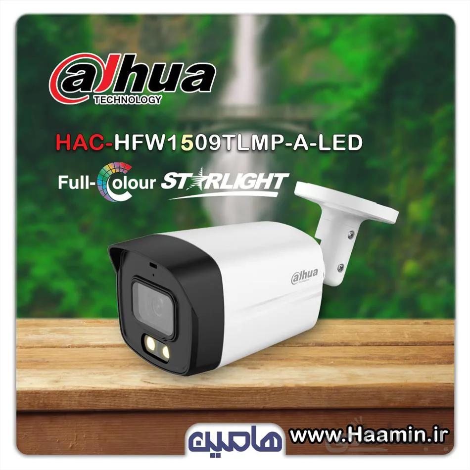 دوربین مداربسته 5 مگاپیکسل داهوا مدل DH-HAC-HFW1509TLMP-A-LED