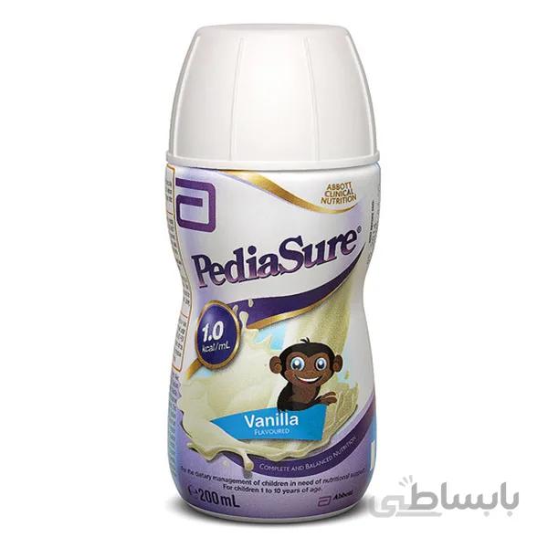شیرمایع تقویتی وانیلی پدیاشور ۲۲۰ میلی لیتر Pediasure