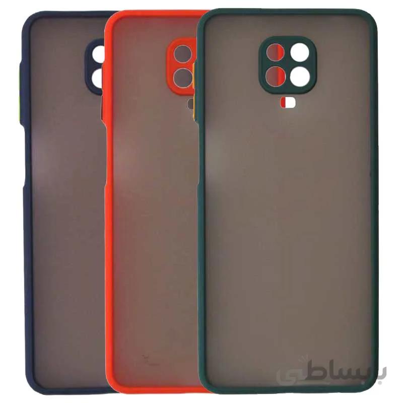 قاب PC مات محافظ لنز دار شیائومی Xiaomi Redmi Note 9 Pro / Note 9s