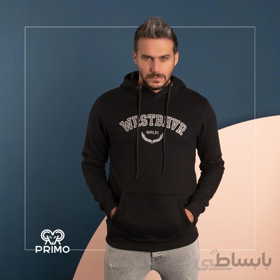 هودی پنبه داخل کرک مدل گلدوزی 516311