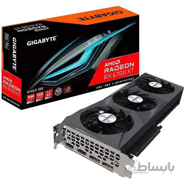 کارت گرافیک Gigabyte Amd Radeon RX 6700 XT ا Gigabyte Amd Radeon RX 6700 XT Eagle 12G Graphics Card