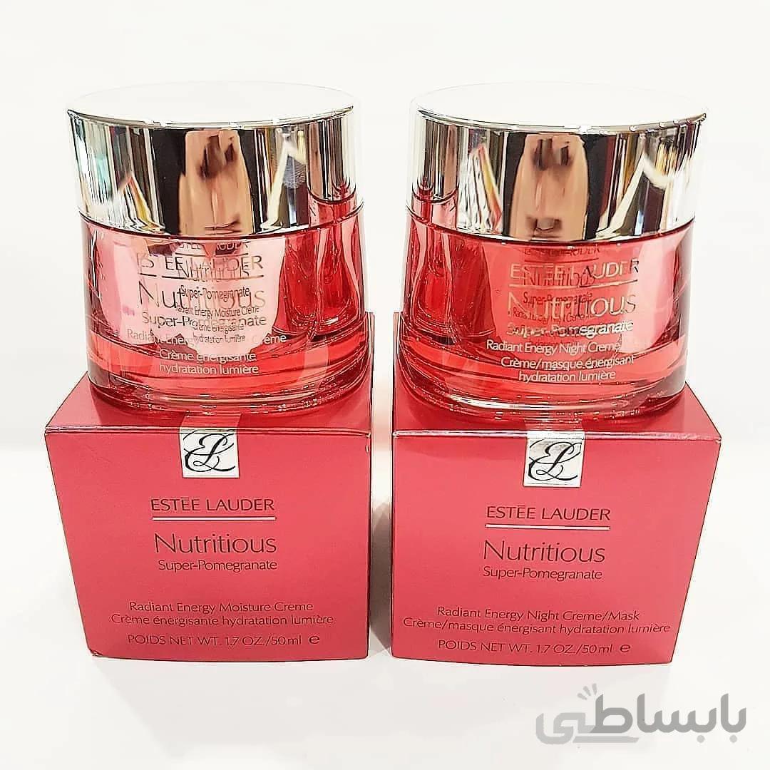 کرم شب انار استی لادر اصل stee-lauder nutritious