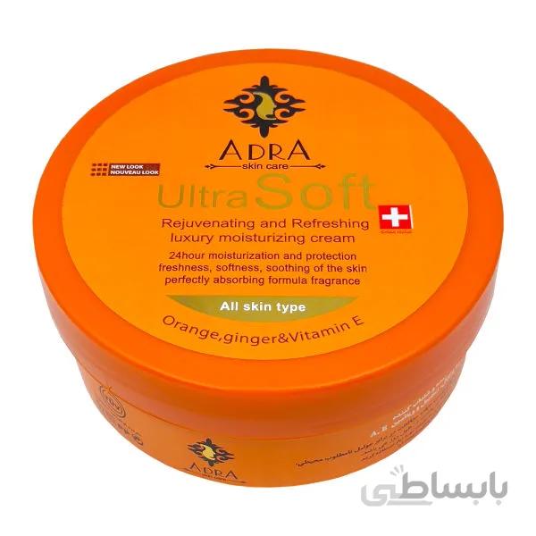 کرم مرطوب کننده آدرا مدل Orange and Ginger حجم 200 میلی لیتر