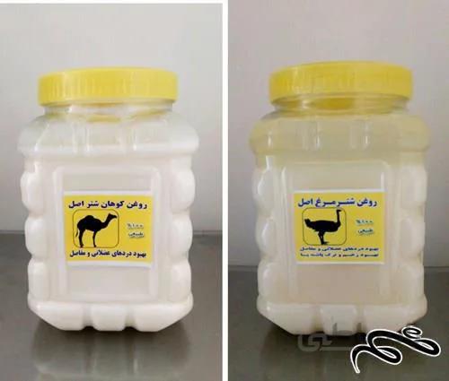 روغن شترمرغ و کوهان شتر کیلویی، ارسال رایگان