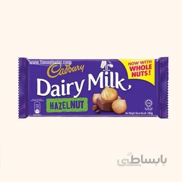شکلات کدبری دیری میلک مدل فندقی