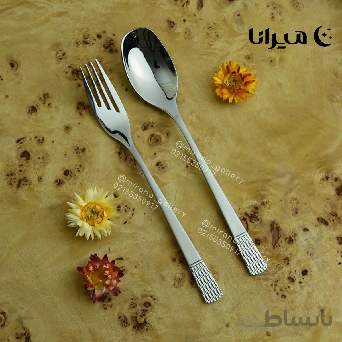 سرویس قاشق و چنگال ۳۰ نفره برند رزنیاخ مدل صوفیه