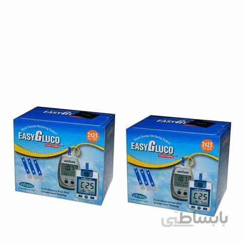 نوار تست قند خون اینفوپیا مدل EasyGluco