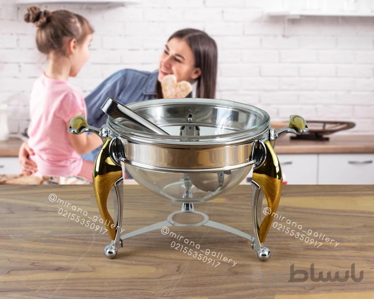 سالاد خوری برند دیاکو مدل النا پایه طلایی 435sg