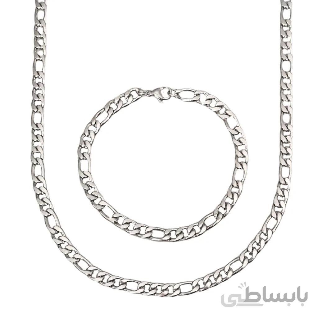 نیم ست استیل مردانه طرح کارتیه