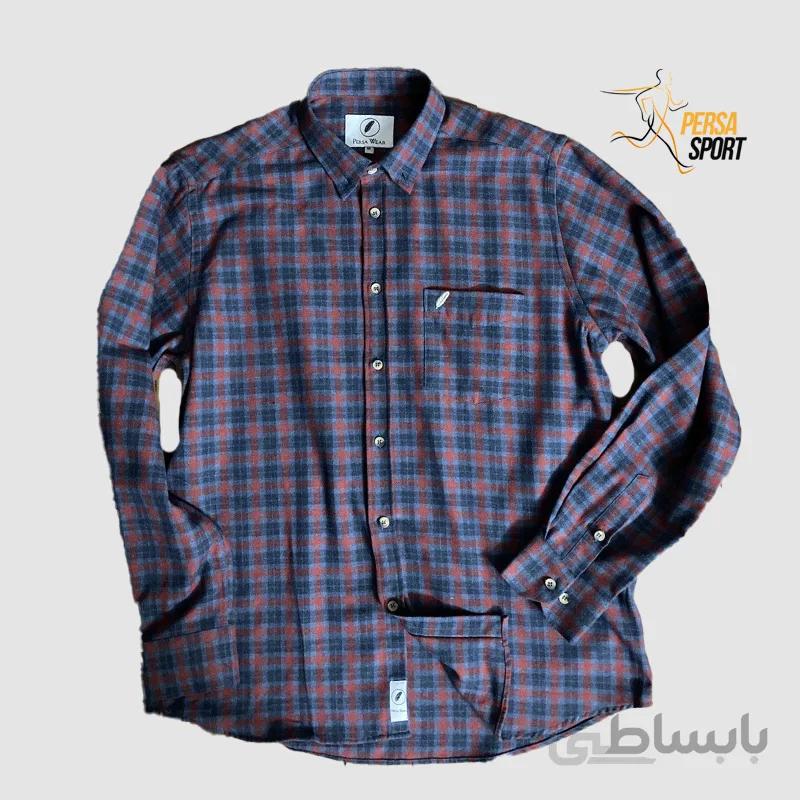 پیراهن مردانه پرساویر Persa Check V2 Purple