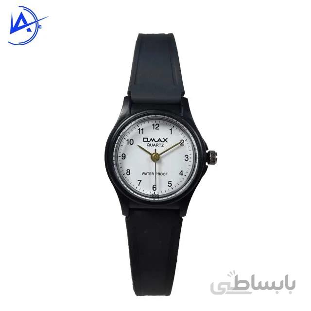 ساعت مچی زنانه OMAX ضد اب مشکی کد 14073