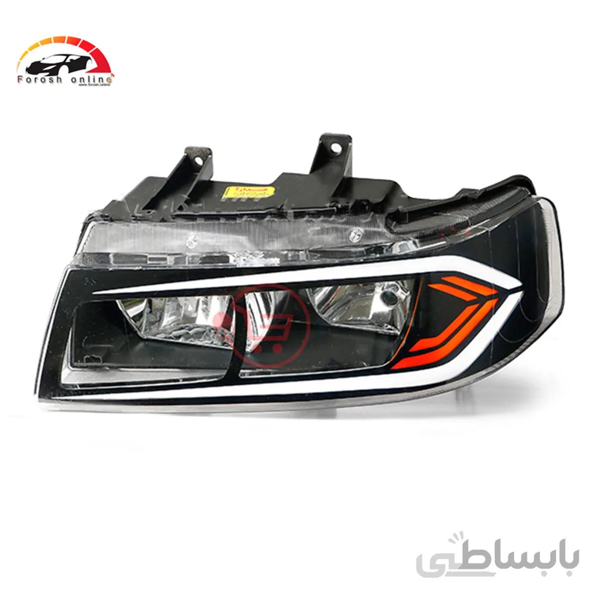 چراغ جلو اسپرت سمند طرح دوج