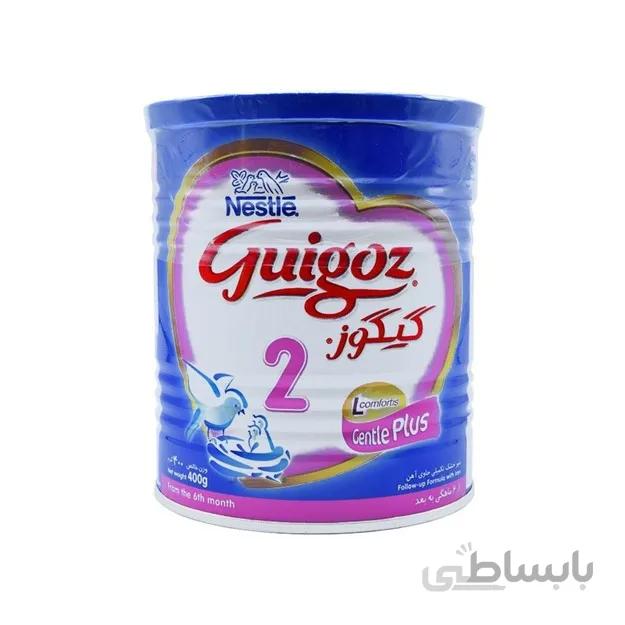 شیر خشک گیگوز 2 نستله مناسب شیرخوران 6 ماهگی به بعد 400 گرم ا Nestle Guigoz Milk Powder