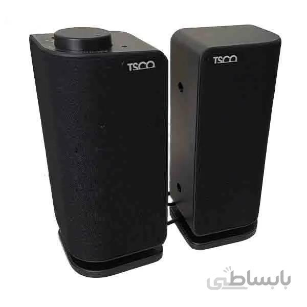 اسپیکر دو تکه TSCO TS2064 ا TSCO TS2064 6W multimedia USB 2.0 Speaker