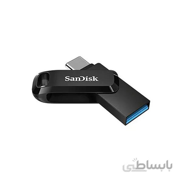 فلش مموری سن دیسک مدل Ultra Dual Drive Go ظرفیت 256 گیگابایت