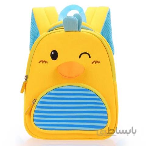 کوله پشتی کودک مدل جوجه زرد کد P/4060/A