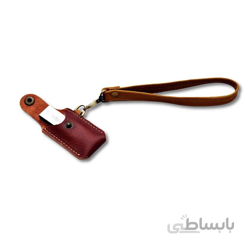 محافظ چرمی کیف پول لجر نانو اس Ledger Nano S رنگ قهوه ای