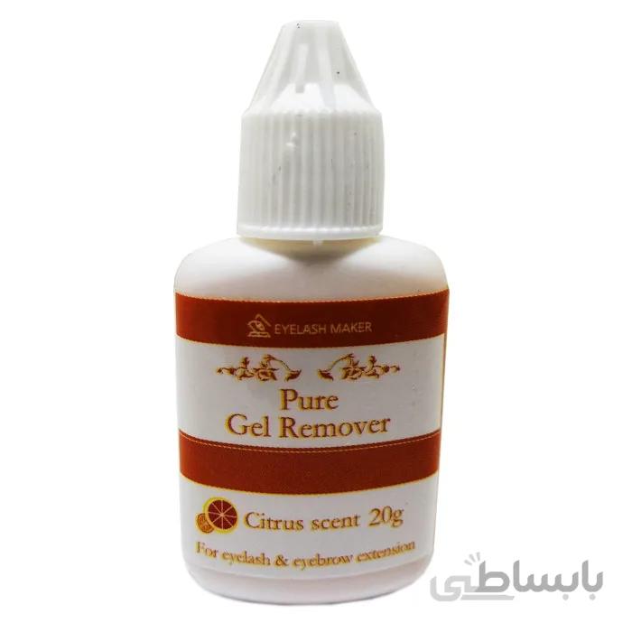 ریموور ژله ای اکستنشن مژه و ابرو نارنجی Pure gel remover