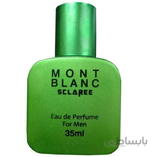 عطر جیبی مردانه اسکلاره مدل SCLAREE MONT BLANC حجم 35 میلی لیتر ا SCLAREE MONT BLANC Pocket Perfume For Men 35ml